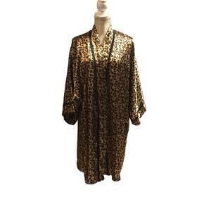 Leopard Print Robe